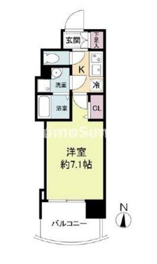 セレニテ日本橋プリエの物件間取画像