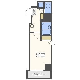 桜川駅 徒歩2分 7階の物件間取画像