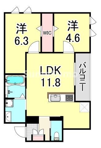 RIKO塚口の物件間取画像