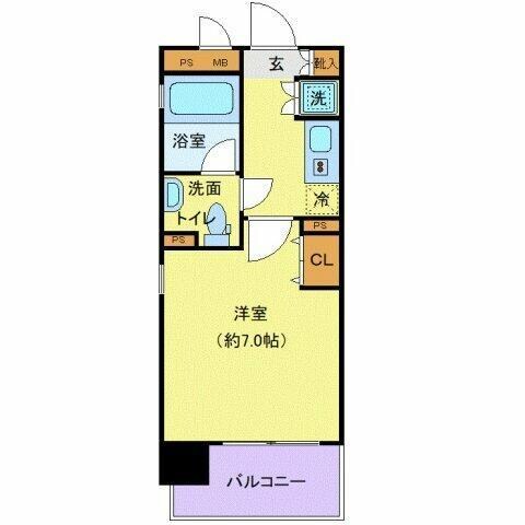 アクロス目黒の物件間取画像