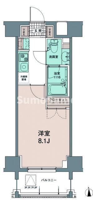 トワ・テ・メゾンの物件間取画像