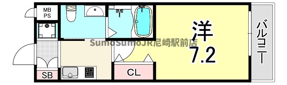 Wins Court Utajimaの物件間取画像