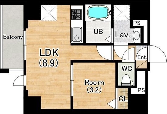 (仮称)ジーグランデ九条の物件間取画像
