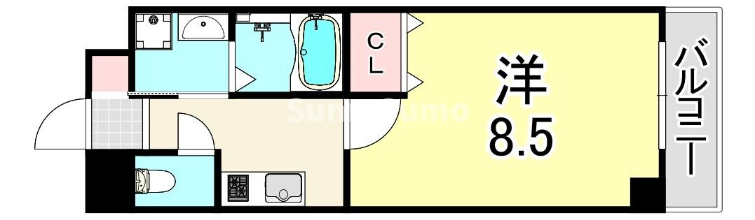 BLOOM LIFE TSUKAGUCHIの物件間取画像