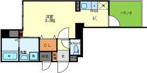 塚本駅 徒歩5分 3階の物件間取画像