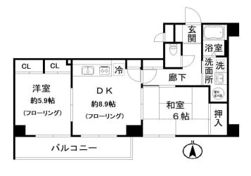 ヒルブリッジヒルNo1の物件間取画像