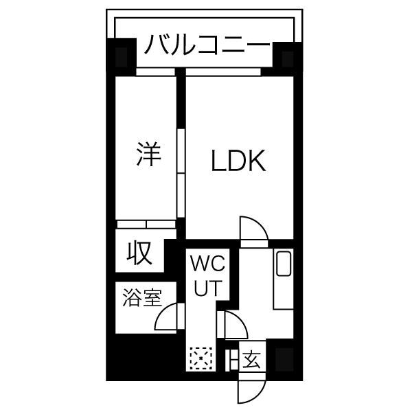 アスール江坂3rd　の物件間取画像