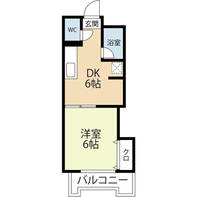 エクセレント浄水の物件間取画像