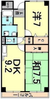 ジェンティールＭＡＴＳＵＭＯＴＯの物件間取画像