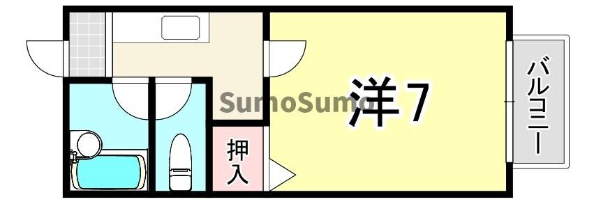 塚口駅 徒歩6分 2階の物件間取画像