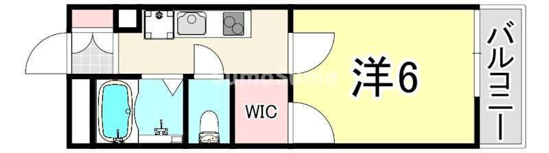 塚口駅 徒歩12分 3階の物件間取画像