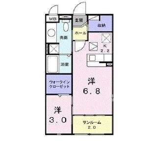 クレメントの物件間取画像