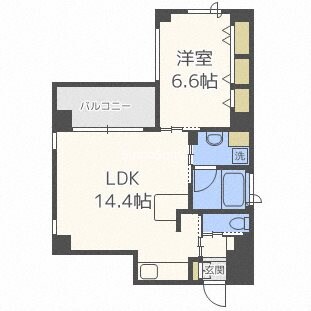 天満橋駅 徒歩7分 7階の物件間取画像