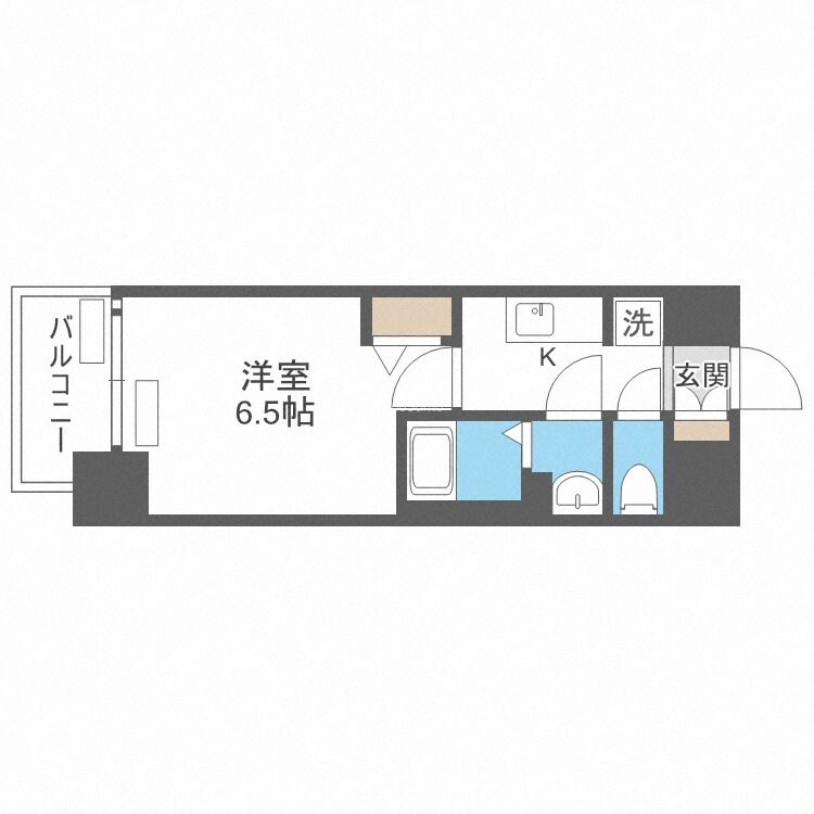 日本橋駅 徒歩7分 9階の物件間取画像