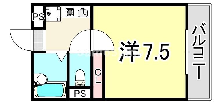 尼崎駅 徒歩11分 1階の物件間取画像