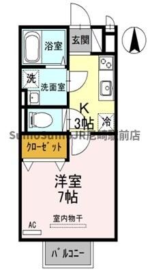 武庫川駅 徒歩10分 2階の物件間取画像