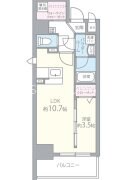 心斎橋駅 徒歩5分 2階の物件間取画像