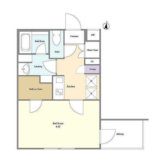 祐天寺駅 徒歩13分 3階の物件間取画像