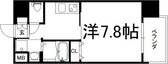 姫島駅 徒歩5分 5階の物件間取画像