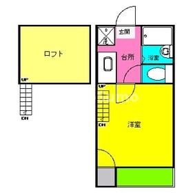 フロイデ平尾の物件間取画像