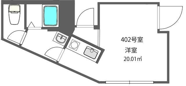 クロス池尻大橋の物件間取画像