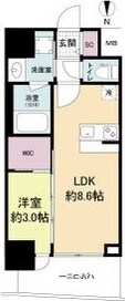 江坂駅 徒歩7分 8階の物件間取画像