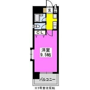 西鉄平尾駅 徒歩15分 6階の物件間取画像