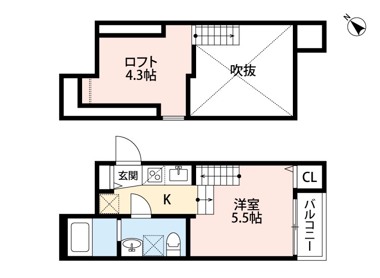スペランザ・ピーノ吉塚の物件間取画像