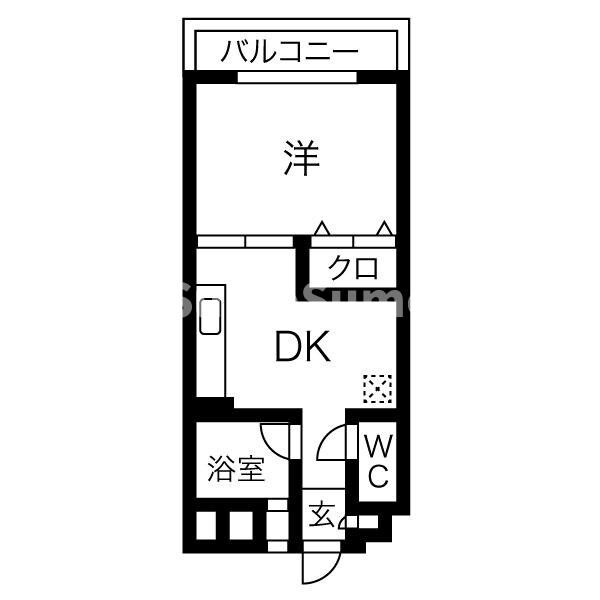 ベアービルの物件間取画像