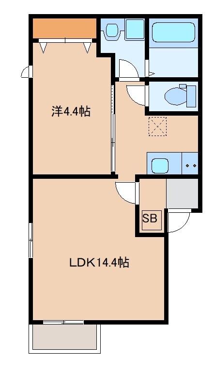 ルピナス井尻の物件間取画像