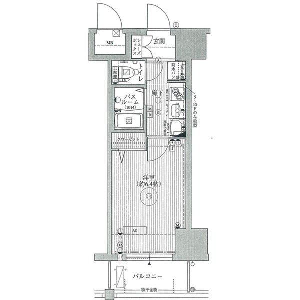 祇園駅 徒歩8分 10階の物件間取画像