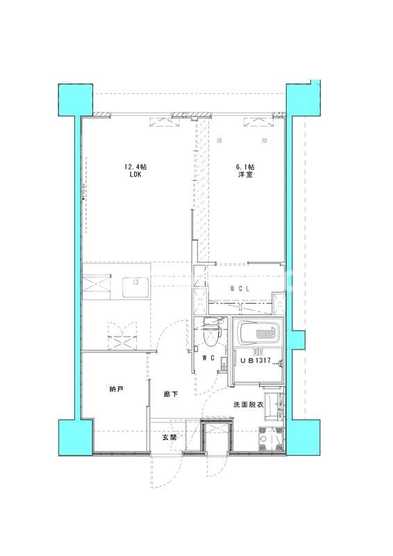 （仮）PROSPECT HAKATAの物件間取画像