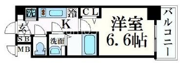 堺筋本町駅 徒歩5分 11階の物件間取画像