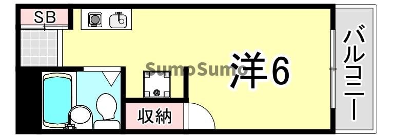 塚口駅 徒歩3分 3階の物件間取画像