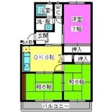 大橋駅 徒歩13分 2階の物件間取画像