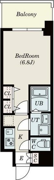 S-RESIDENCE東三国amanteの物件間取画像