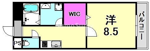 尼崎駅 徒歩7分 7階の物件間取画像