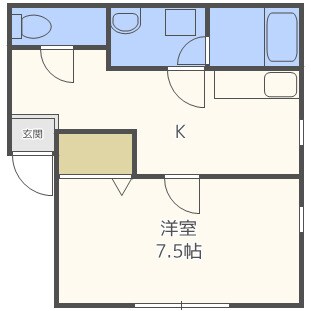 ローテンブルクハウスC棟の物件間取画像