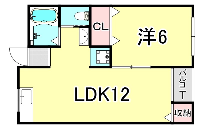 塚口駅 徒歩19分 2階の物件間取画像