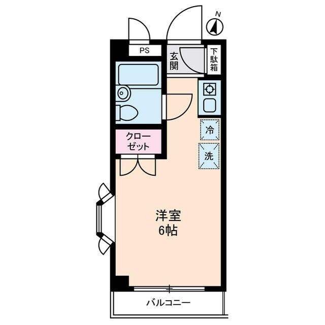 パルテール・谷の物件間取画像