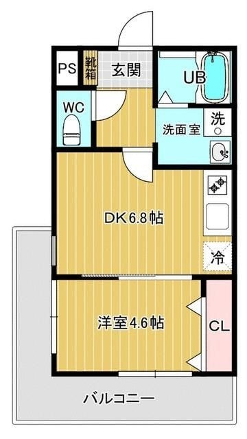 ＴＹハイツの物件間取画像