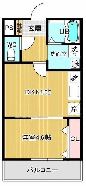 ＴＹハイツの物件間取画像