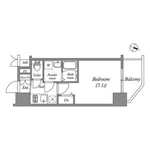 御幣島駅 徒歩9分 8階の物件間取画像