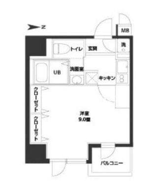 西長堀駅 徒歩3分 10階の物件間取画像