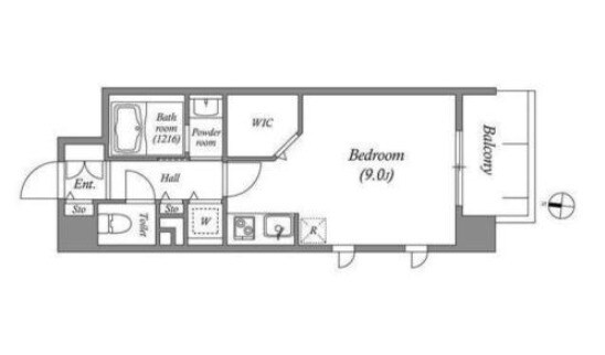 本町駅 徒歩3分 3階の物件間取画像