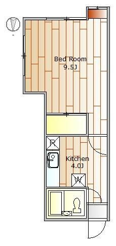 希望荘の物件間取画像
