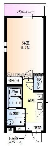 姫島駅 徒歩11分 2階の物件間取画像