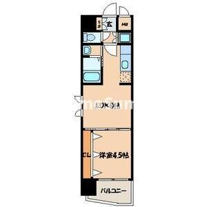 高宮駅 徒歩6分 6階の物件間取画像