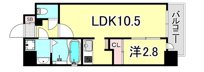 グランフェリーチェ・ナインの物件間取画像