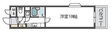 長堀橋駅 徒歩2分 5階の物件間取画像